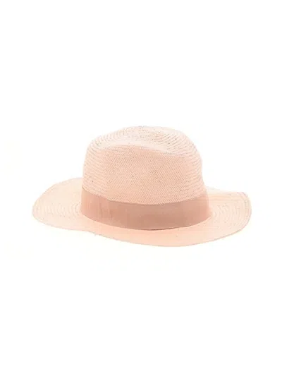 Pre-owned Halogen Sun Hat In Ivory