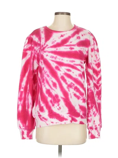 Pre-owned Halogen Sweatshirt In Pink