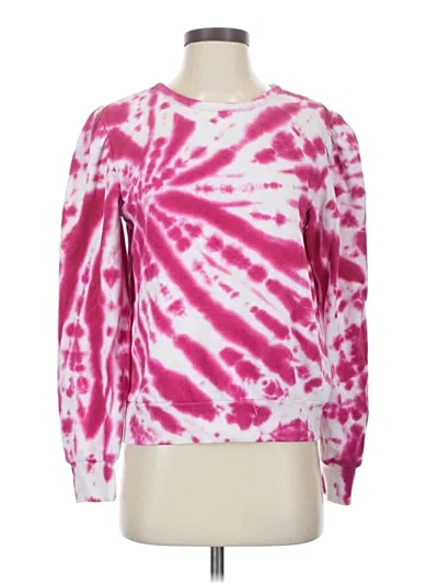 Pre-owned Halogen Sweatshirt In Pink
