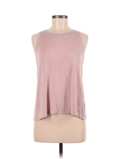 Pre-owned Halogen Tank Top Pink Halter Neckline Tops