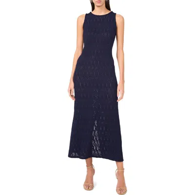 Halogen ® Textured Sleeveless Maxi Dress In Blue