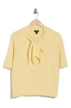 Halogen ® Tie Neck Top In Yellow