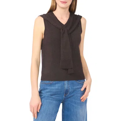 Halogen ® Tie Shoulder Sleeveless Sweater In Gray