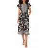 Halogen ® Tie Waist Midi Dress In Black
