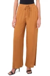 Halogen ® Tie Waist Wide Leg Pants In Sugar Camel