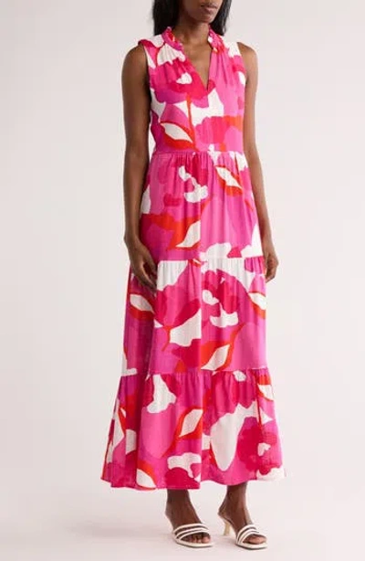 Halogen ® Tiered Maxi Dress In Pink