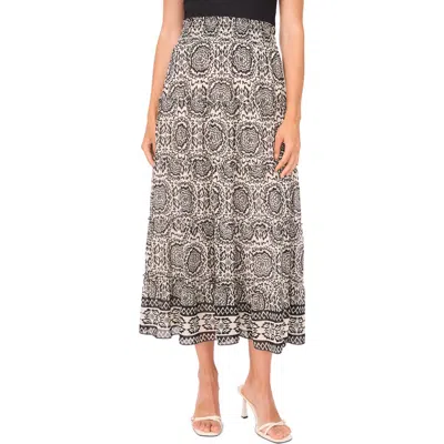 Halogen ® Tiered Smocked Midi Skirt In Multi