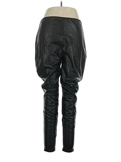 Pre-owned Halogen Track Pants In Black