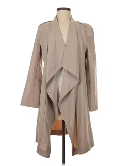 Pre-owned Halogen Trenchcoat In Brown