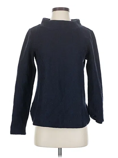 Pre-owned Halogen Turtleneck Sweater In Blue
