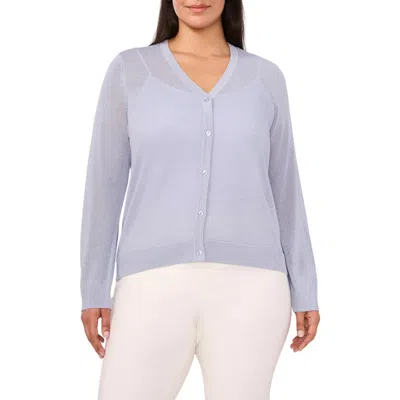 Halogen ® V-neck Cardigan In Blue