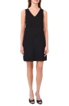 Halogen ® V-neck Sleeveless Shift Dress