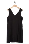 Halogen ® V-neck Sleeveless Shift Dress