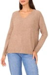 Halogen ® V-neck Sweater In Brown