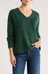 Halogen ® V-neck Sweater In Green