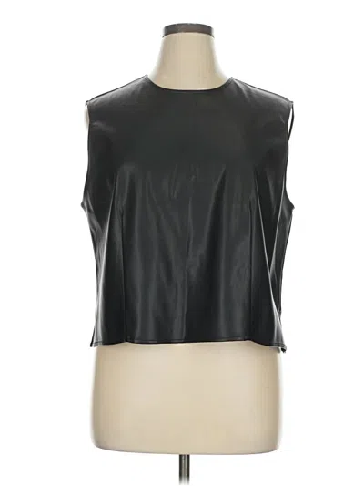 Pre-owned Halogen Vest In Black