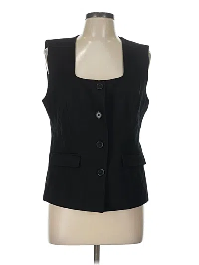 Pre-owned Halogen Vest In Black