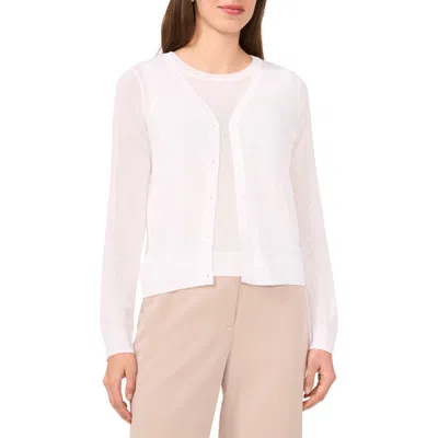 Halogen ® V-neck Cardigan In Bright White