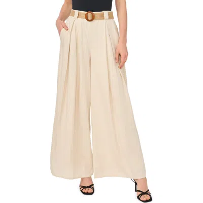Halogen ® Wide Leg Belted Pants In Gray