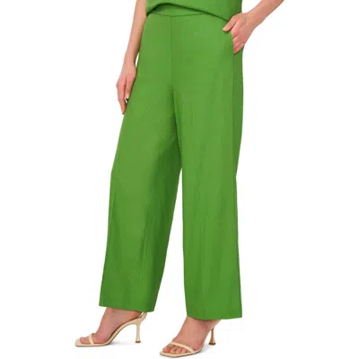 Halogen ® Wide Leg Linen Blend Pants In Salted Lime