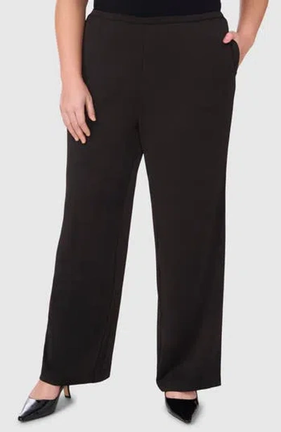 Halogen ® Wide Leg Pull-on Pants In Black