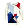 Halogen Women's Knit Lightweight Sweater In Multicolor In Multi
