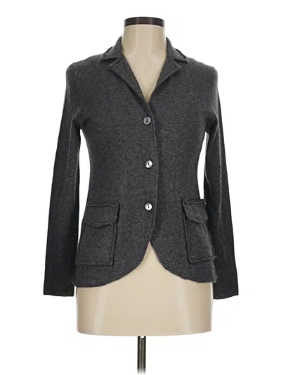 Halogen Wool Cardigan Sweater In Gray