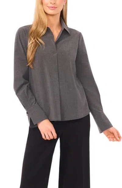 Halogen ® Woven Shirt In Gray