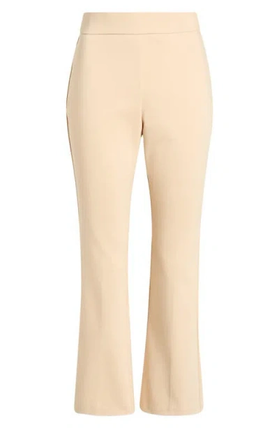 Halogenr Halogen(r) Ankle Kick Flare Pants In Neutral
