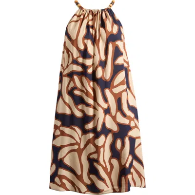 Halogenr Halogen(r) Beaded Halter Dress
