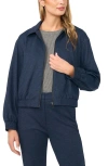Halogenr Halogen(r) Bomber Jacket In Indigo Navy