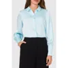 Halogenr Halogen(r) Button-up Shirt In Iced Aqua