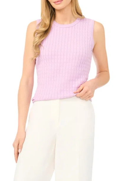 Halogenr Halogen(r) Cable Stitch Cotton Sweater Tank