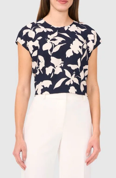 Halogenr Halogen(r) Cap Sleeve Shell In Classic Navy