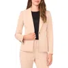 Halogenr Halogen(r) Clean One-button Blazer In Pink