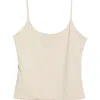 Halogenr Halogen(r) Compression Crop Camisole In Silver