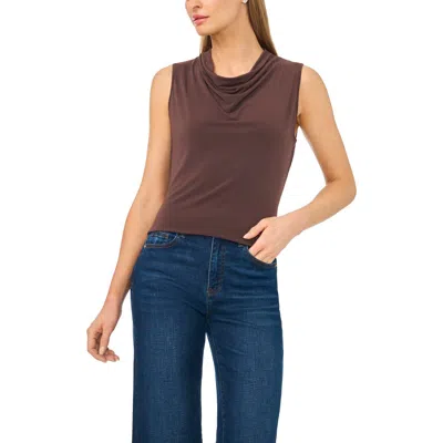 Halogenr Halogen(r) Cowl Neck Knit Tank In Brown