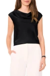 Halogenr Halogen(r) Cowl Neck Sleeveless Top In Black