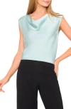 Halogenr Halogen(r) Cowl Neck Sleeveless Top In Blue
