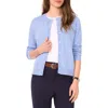 Halogenr Halogen(r) Crewneck Cardigan In Blue