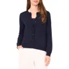 Halogenr Halogen(r) Crewneck Cardigan In Blue