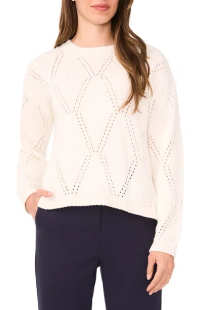 Halogenr Halogen(r) Crewneck Sweater In White
