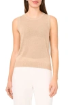 Halogenr Halogen(r) Crewneck Sweater Tank In Oxford Brown