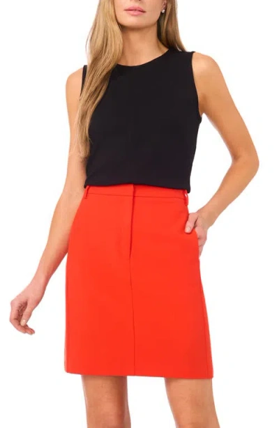 Halogenr Halogen(r) Crewneck Tank In Black