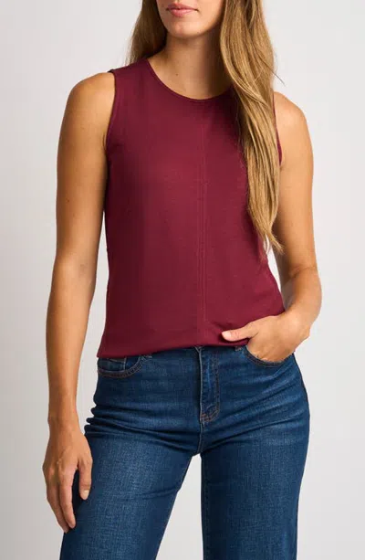 Halogenr Halogen(r) Crewneck Tank In Brown