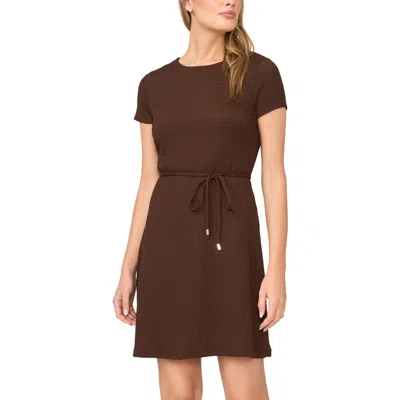 Halogenr Halogen(r) Crinkle Crepe Dress In Brown
