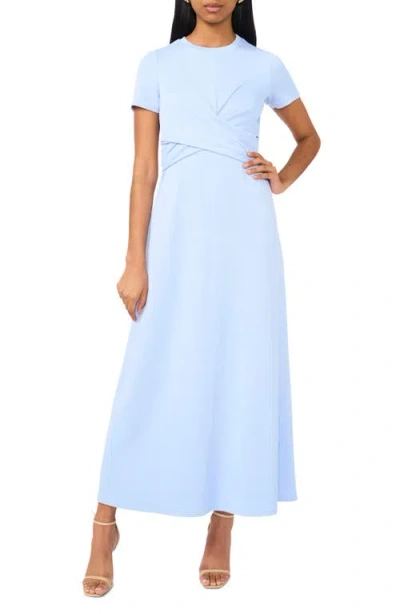 Halogenr Halogen(r) Crossover Bodice Maxi Dress In Blue Fog
