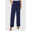 Halogenr Halogen(r) Cuff Wide Leg Pants In Classic Navy Blue