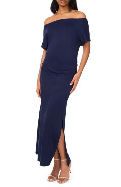Halogenr Halogen(r) Dolman Sleeve Midi Dress In Classic Navy