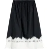 Halogenr Halogen(r) Drawstring Maxi Skirt In Black